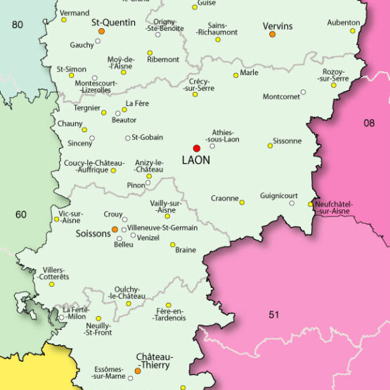 Laon Carte